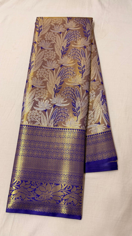 Purple Semi Kanchipattu sarees