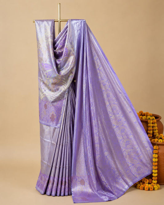 Meenakari Weave Saree Inspired by Royal Indian Art