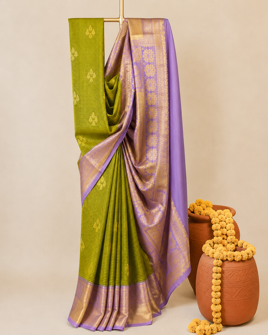 Semi kanchipuram vintage collections premium quality